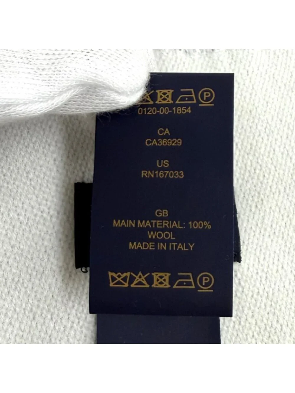 Louis Vuitton Scarf LV Essential Wool Cles Monogram 170 34 Box Included